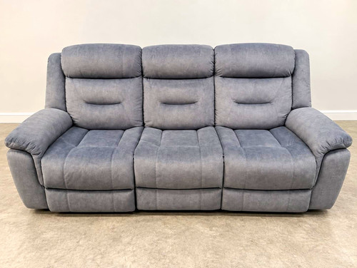 Grey microfibre seater - grey, high