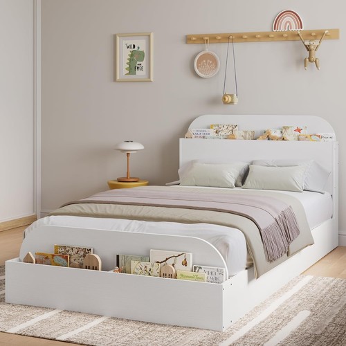 Twin bed frame - bed, headboard