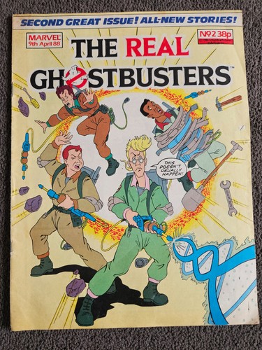 Real ghostbusters comic - real,