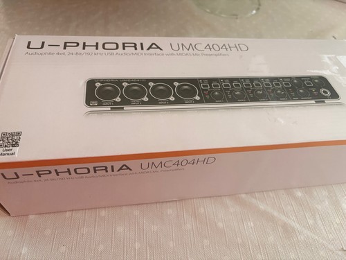Behringer umc404hd phoria - umc404hd, u-phoria