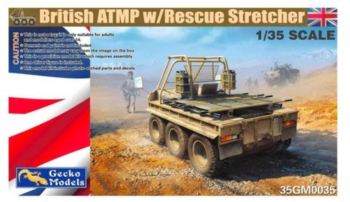 Gecko models british - gecko, 1/35