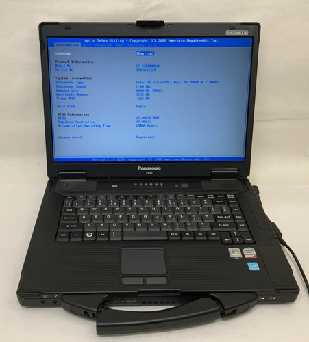 Panasonic toughbook core - panasonic,