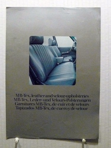1977 mercedes benz leather - mercedes-benz,