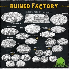 Ruined factory: Scenic bases