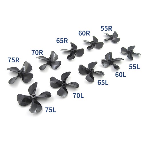 Model boat biade black - 4-biade,