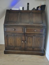 OAK ERCOL WRITING BUREAU