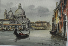 Original watercolour and ink