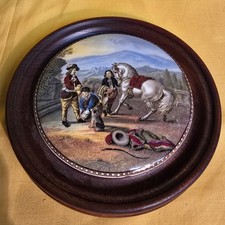 PRATTWARE ' PREPARING FOR THE RIDE ' MEDIUM SIZED  POT LID C1860