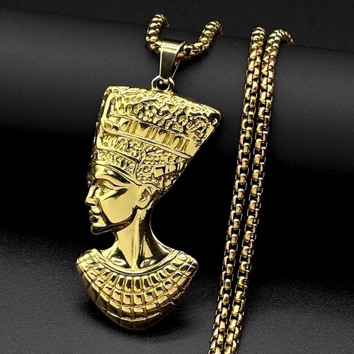 Nefertiti bust necklace - bust,
