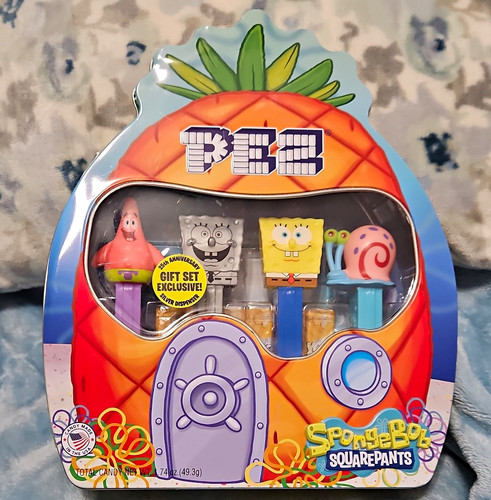 Pez spongebob squarepants - spongebob,
