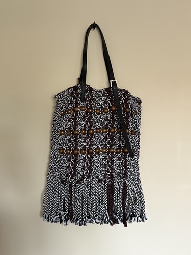 Zara crochet beaded bag - zara, size