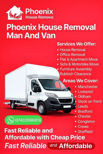 Man and van hire - house, removal