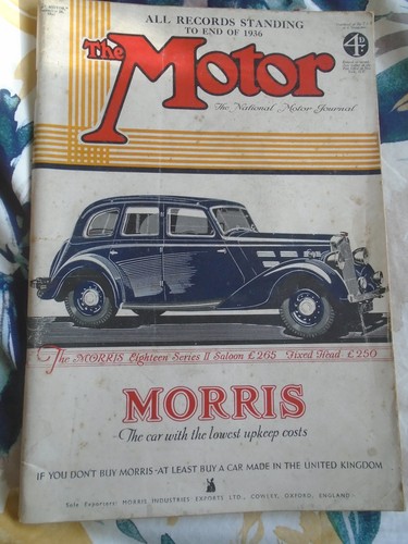 Motor dec 1936 - motor,