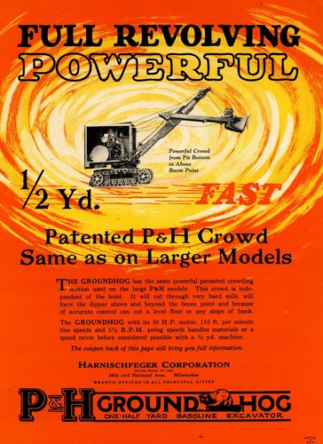 1927 h harnischfeger - 1927,