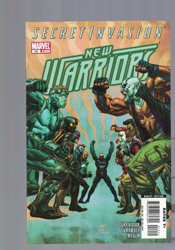 Marvel comic new warriors - comic,