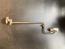 Antique Brass Gas Lamp Swivel