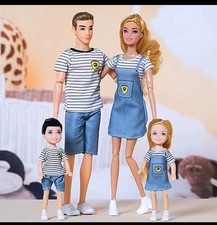 Barbie Family 4 Doll Set (no