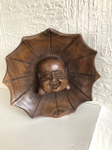 Buddha wooden ornament - buddha,