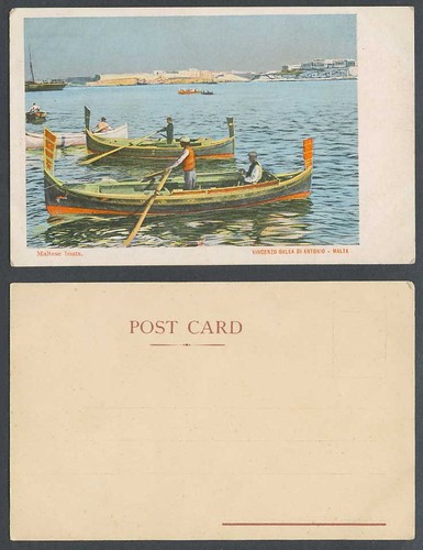 Malta old colour postcard - colour, u.b.