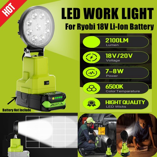 For ryobi 18v - for, led