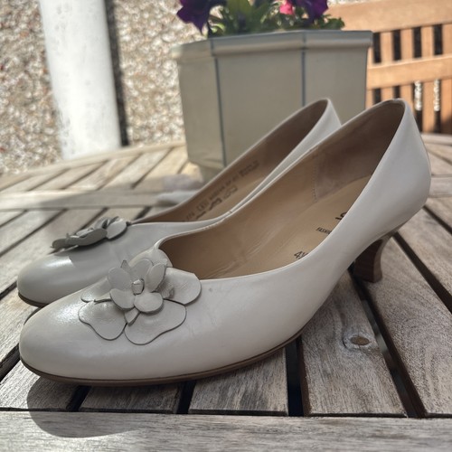 Gabor white cream - gabor, leather