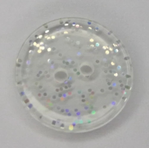 Transparent round glitter - x,