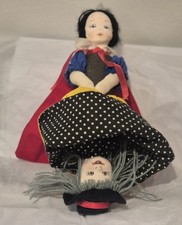 1950's Topsy Turvy doll. Snow
