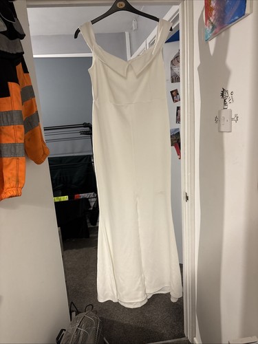 White wedding evening - dress,