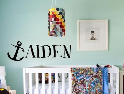 Custom anchor name nautical - custom,