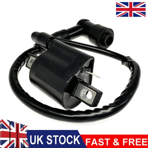 Ignition coil with - spark, plug