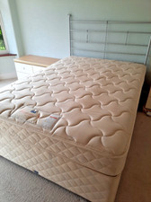 Slumberland Double Bed With Mattress And Headboard