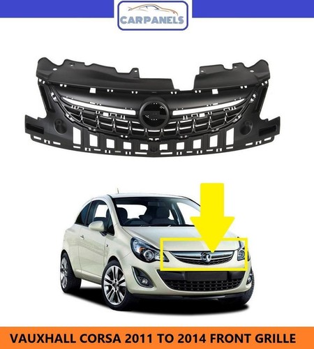 Vauxhall corsa front - front, grille