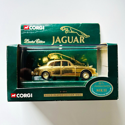 Corgi jaguar mkii gold - corgi,