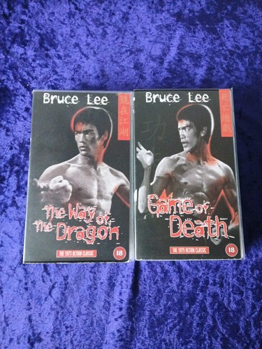 Vhs bruce lee - bruce, tapes
