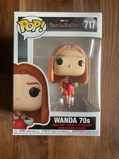 Funko Pop Wanda 70's #717 Marvel Studios Wanda Vision Bobblehead figure