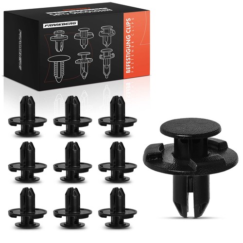 10x fastening clips bumper - 10x,
