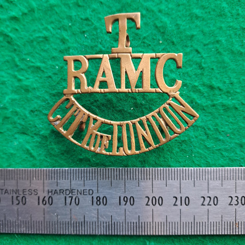Ww1 territorial ramc city - ramc, of