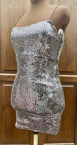 Zara sequin bodycon mini - sequin,