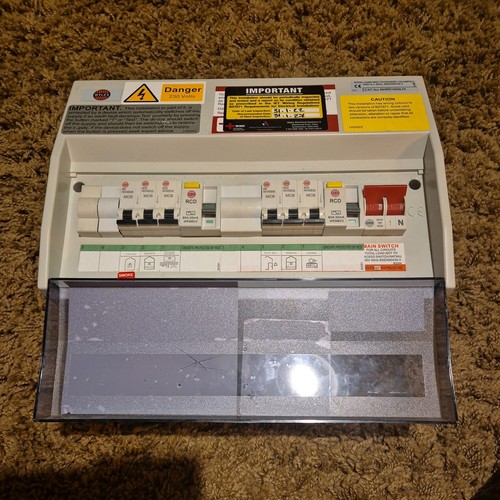 Wylex dual rcd - rcd, 10-way