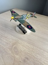 Diecast Model Airplane. Supermarine Spitfire Mk1. Sqd Ldr Brian Lane. AA31905