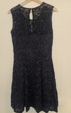 Black Glitter Dress, Size 12