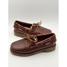Sebago Chestnut Brown Leather