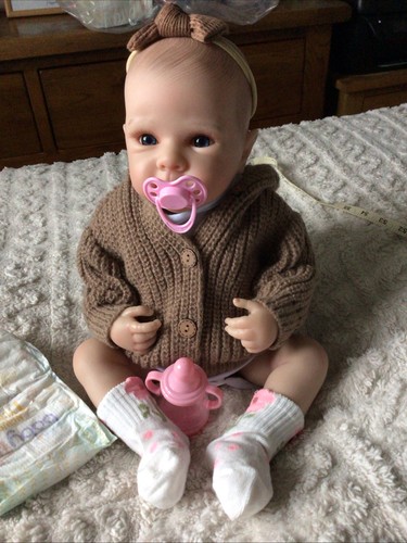 Reborn baby girl vinyl - baby,