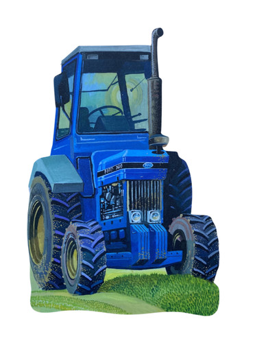Ford 7610 tractor magnet - 7610,
