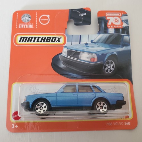 Matchbox 1986 volvo 240 - matchbox, retro