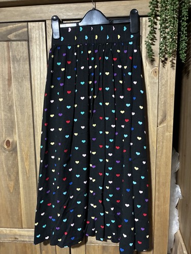 Hell bunny rainbow heart skirt - bunny,