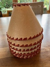 6 Matching Lamp Shades in Parchment