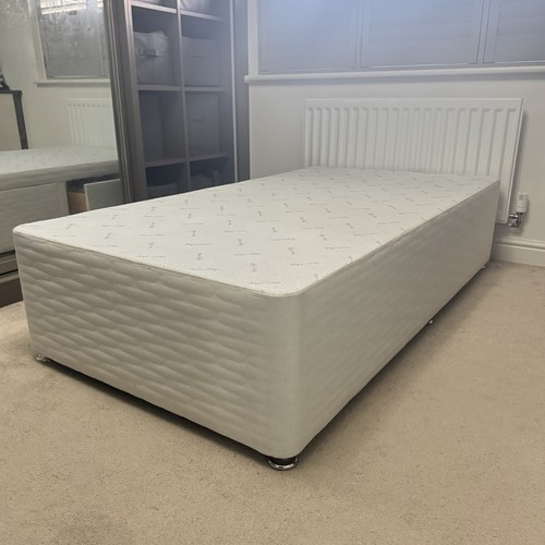 Single bed frame with - single, pullout
