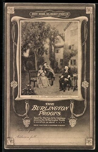 Postcard advertisement for - , the