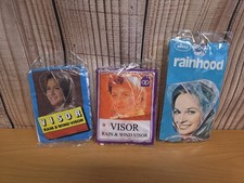 collection of 3 vintage rain